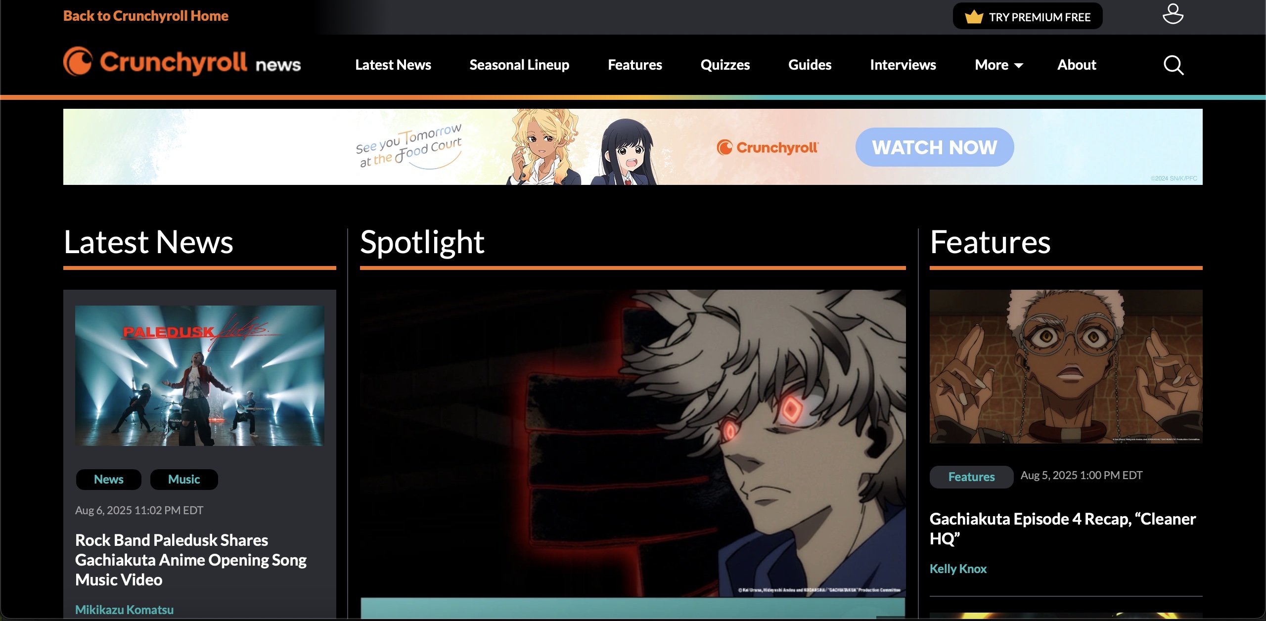Crunchyroll News
