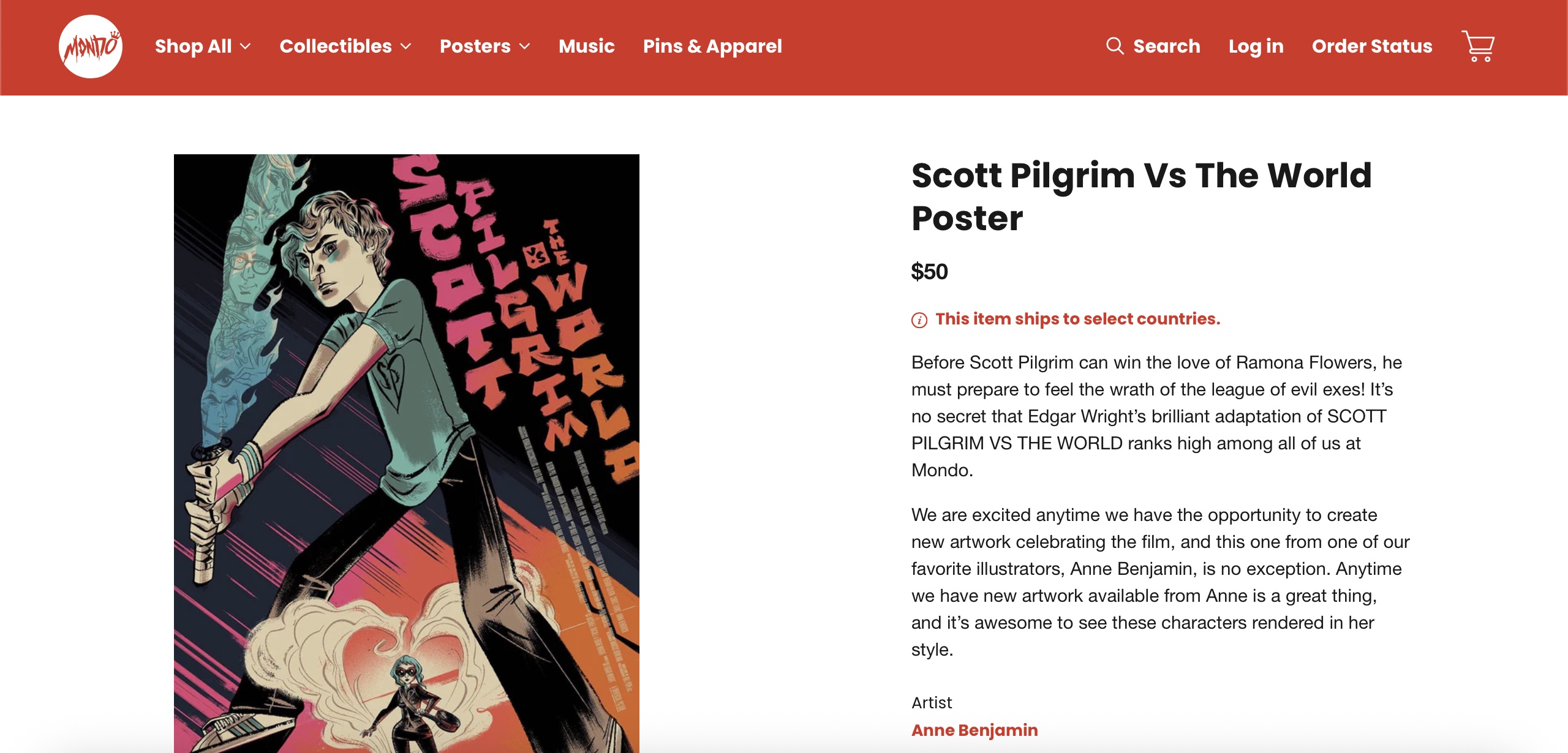 Scott Pilgrim Poster